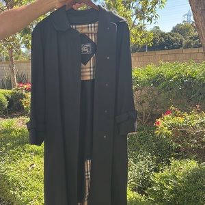 Vintage Burberry Wool Jacket- Size 10 petite